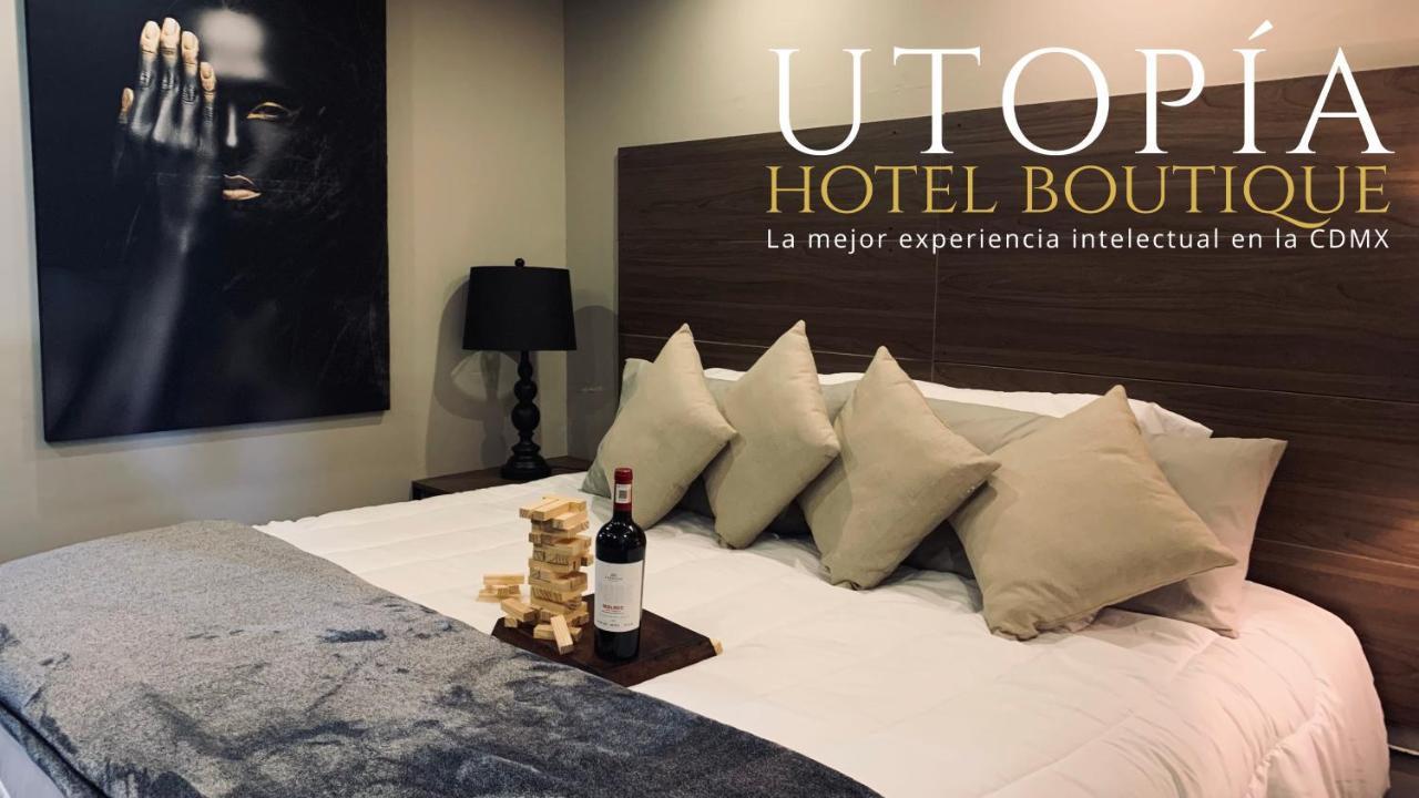 Utopia Hotel Boutique เม็กซิโกซิตี้ ภายนอก รูปภาพ