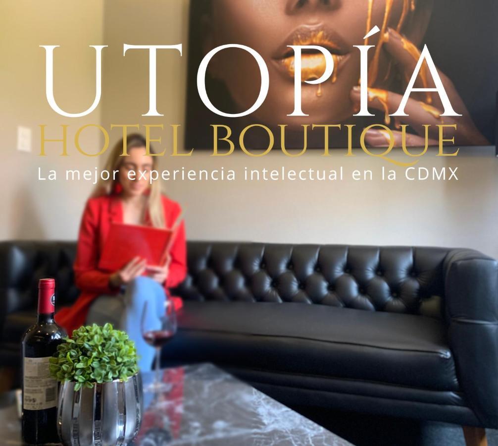 Utopia Hotel Boutique เม็กซิโกซิตี้ ภายนอก รูปภาพ